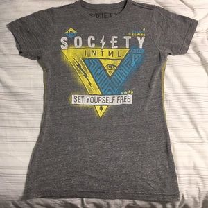 Society t-shirt medium